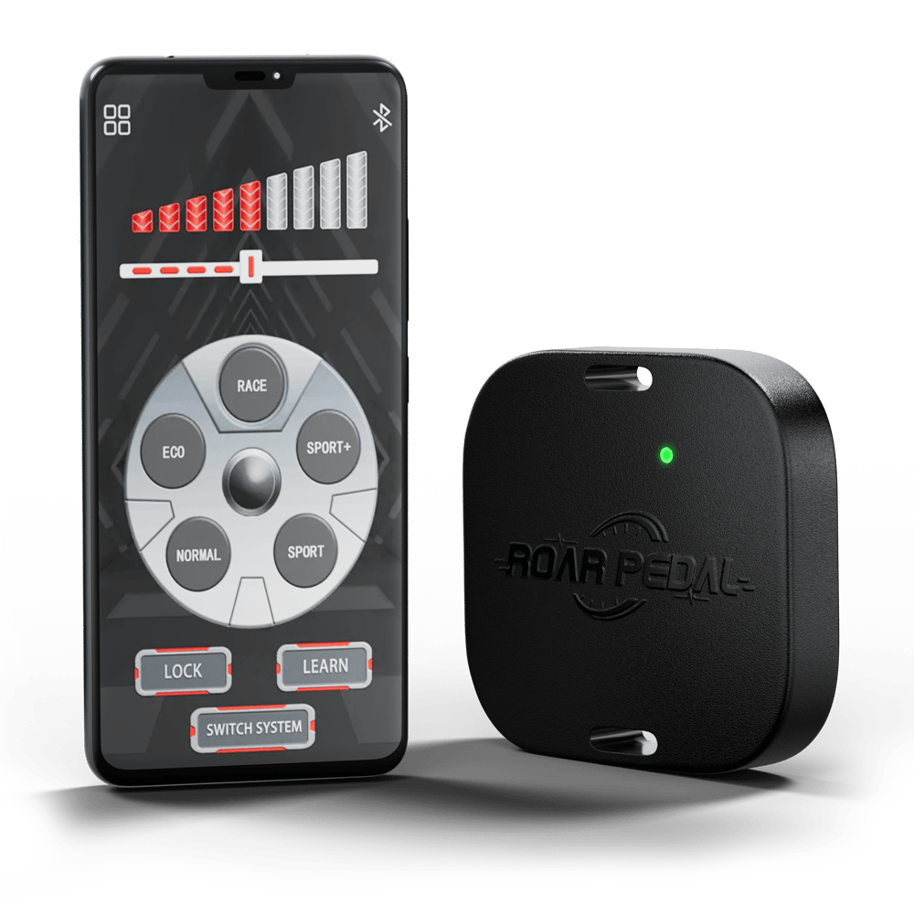 Roar Pedal Throttle Response Controller - Wireless Remote/App, 5 Modes, For Hyundai, Kia, Genesis, Stinger & More