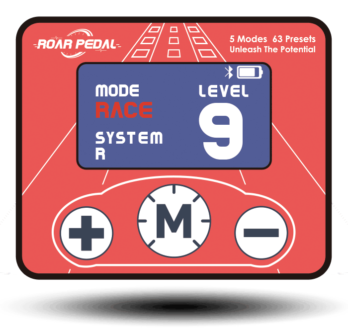 Remote with Display Roar Pedal